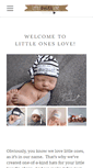 Mobile Screenshot of littleoneslove.com